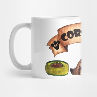 Vintage Corgi Dad for Dog Lover Mug